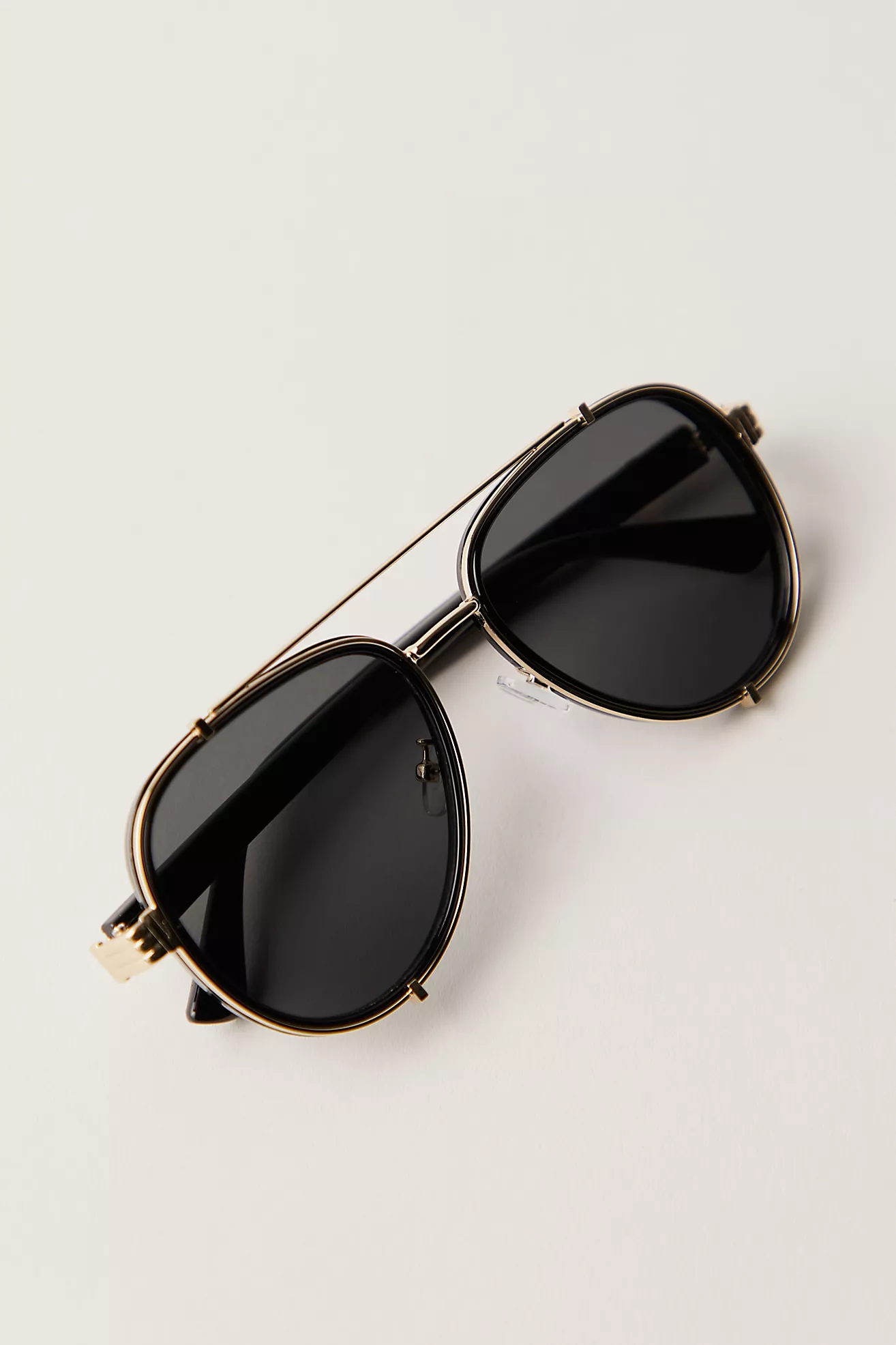 Wesley Oversized Aviator Sunglasses