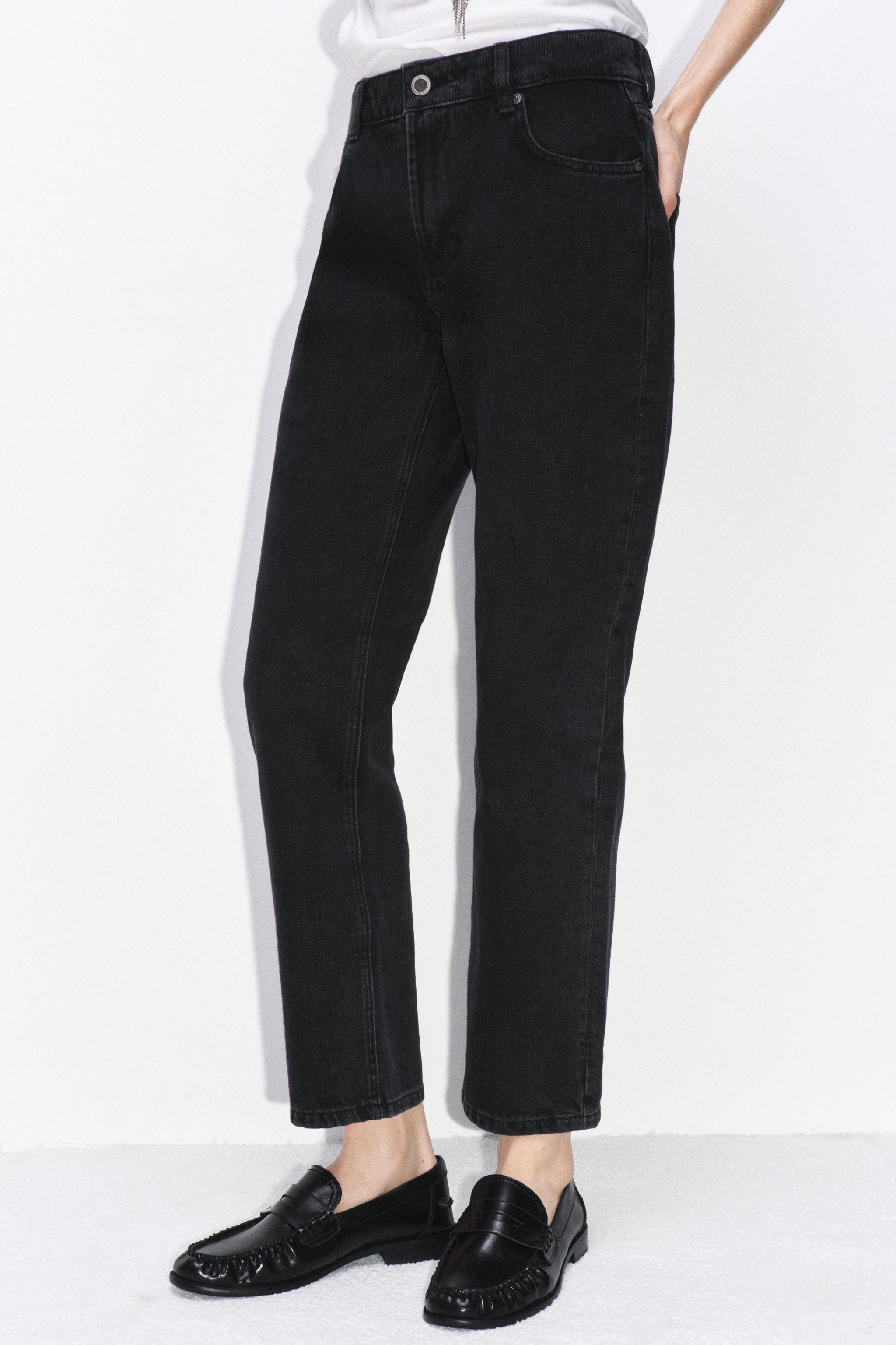 Zw Collection Cigarette Mid-Rise Jeans