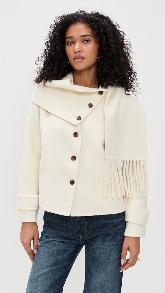 Line &amp; Dot Sofia Scarf Jacket