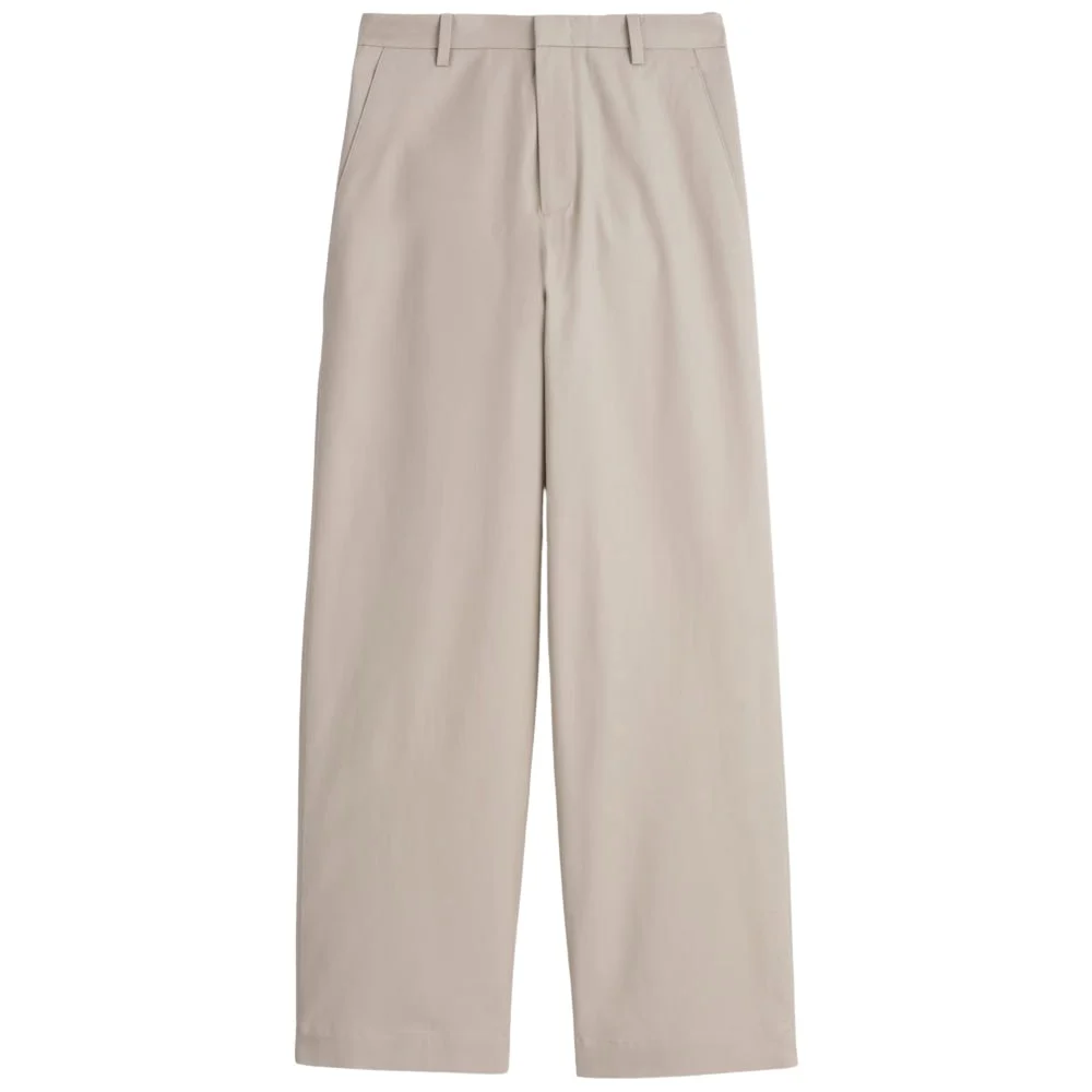 COS Cotton Wide-Leg Chinos