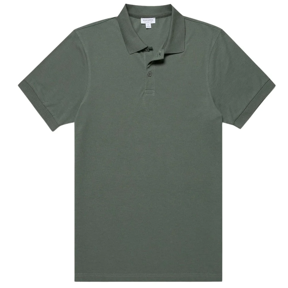 Sunspel Piqué Polo Shirt