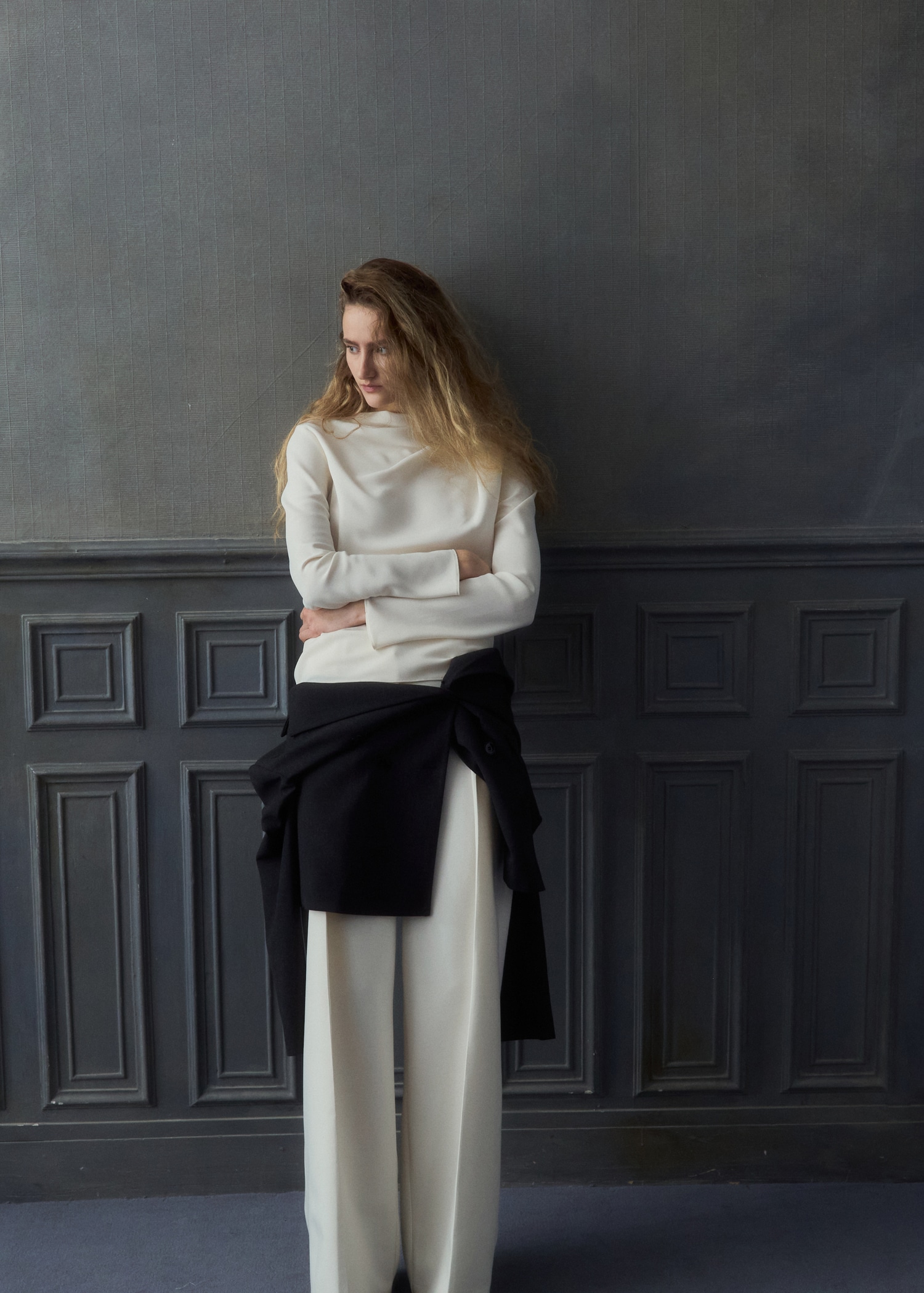 Draped Boat-Neck Blouse - Women | Mango Usa