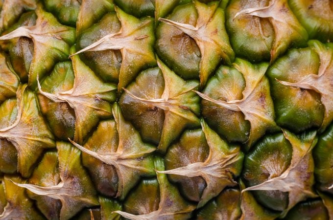 Full Frame Shot Of Pineapple