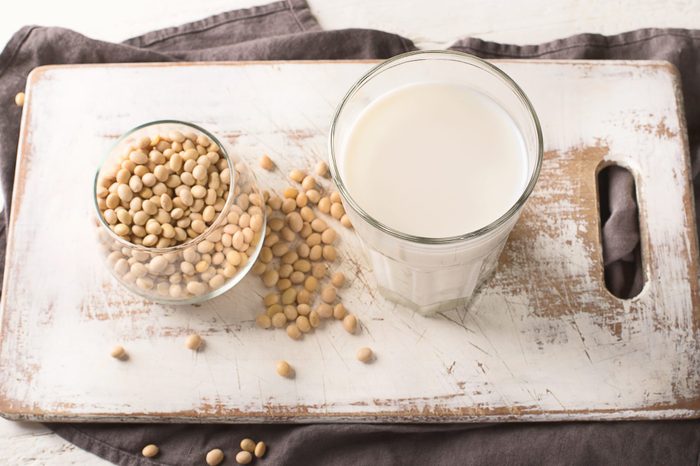 Soymilk and soybean