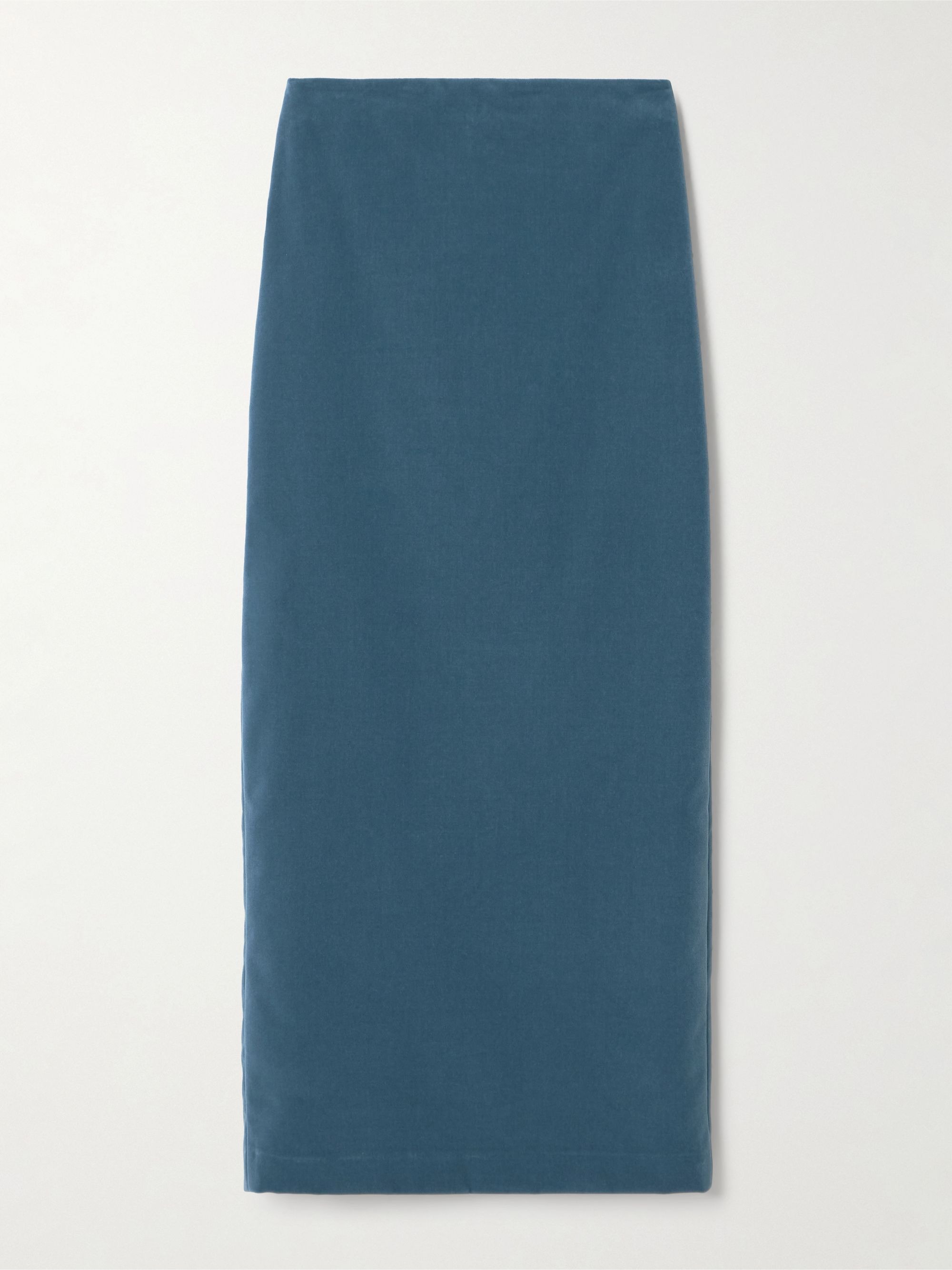 Blaz&eacute; Milano, Jealousy Sussex Cotton-Velvet Midi Skirt