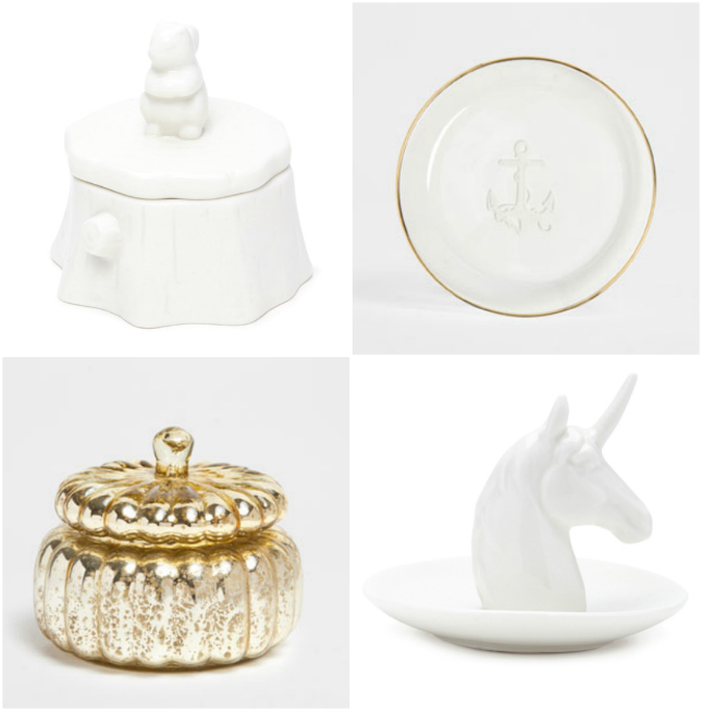 Pretty trinket dishes