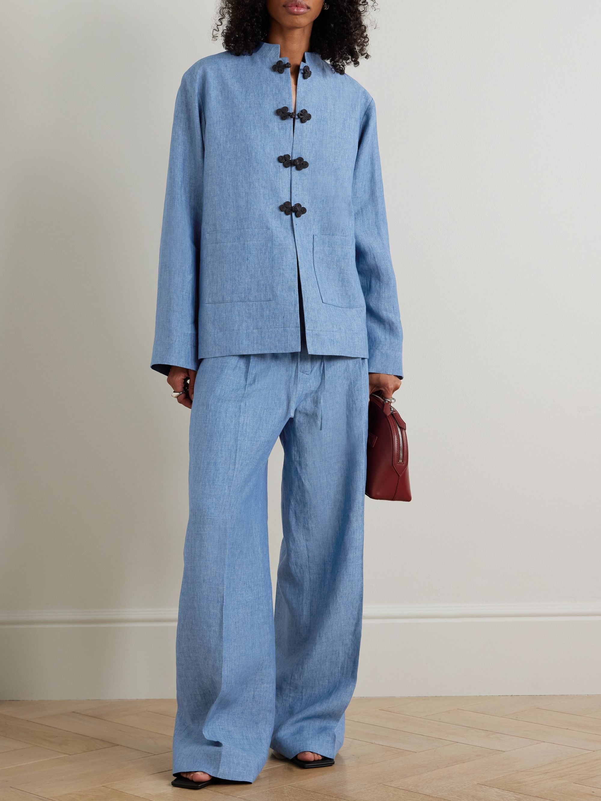 Rohe, Mandarin linen jacket