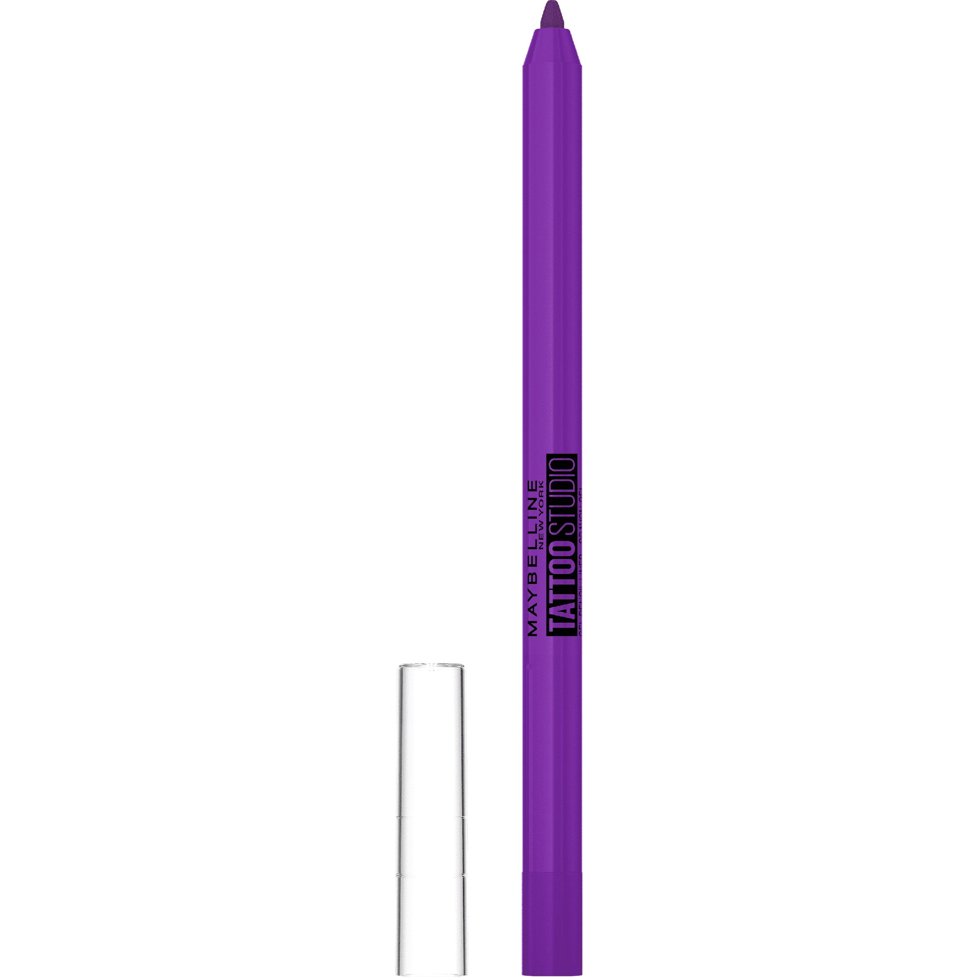 Maybelline, Maybelline Tattoo Studio Sharpenable Gel Pencil Waterproof Longwear Eyeliner, Purple Pop