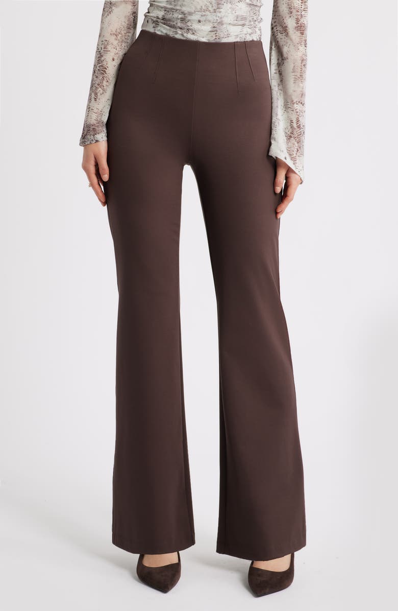 High Waist Flare Pants
