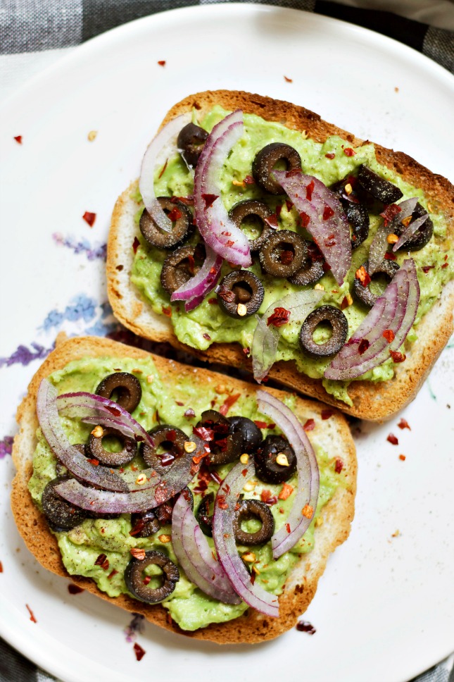 avo on gluten free toast