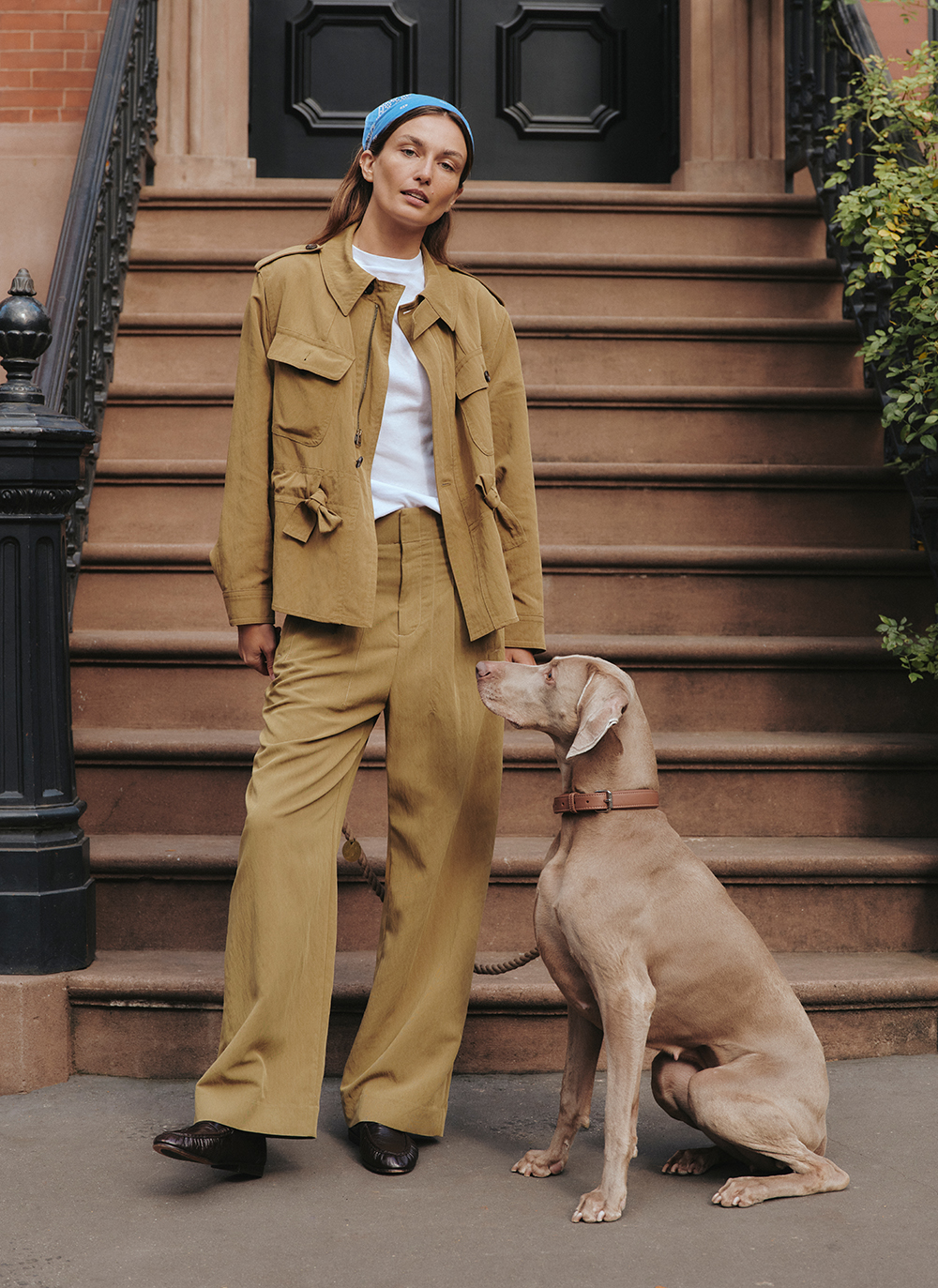 Banana Republic latest campaign with stylist Danielle Goldberg, featuring the "New Work" capsule