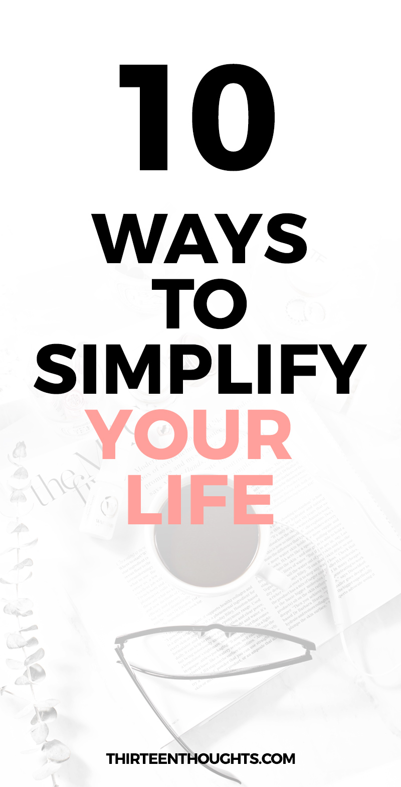 Embracing Simplicity: Ways to Streamline Your Life #happiness #mindfulness #slowliving