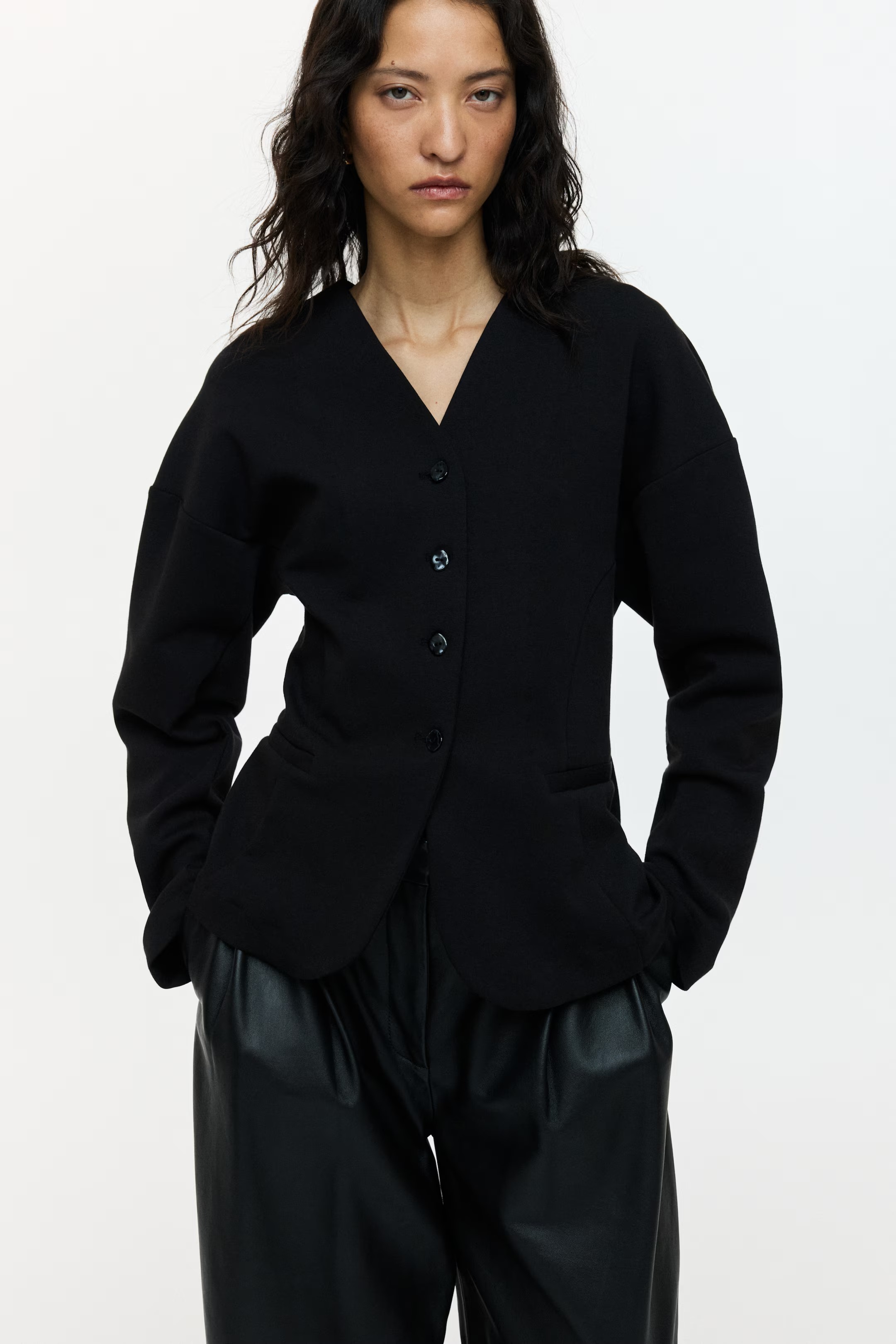 h&amp;m, Jersey Jacket