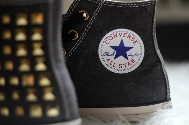 spiked chuck taylors