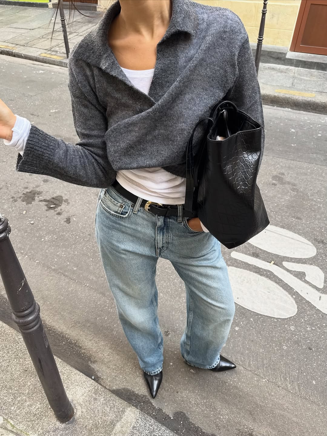 Woman wearing 2026 denim rules.