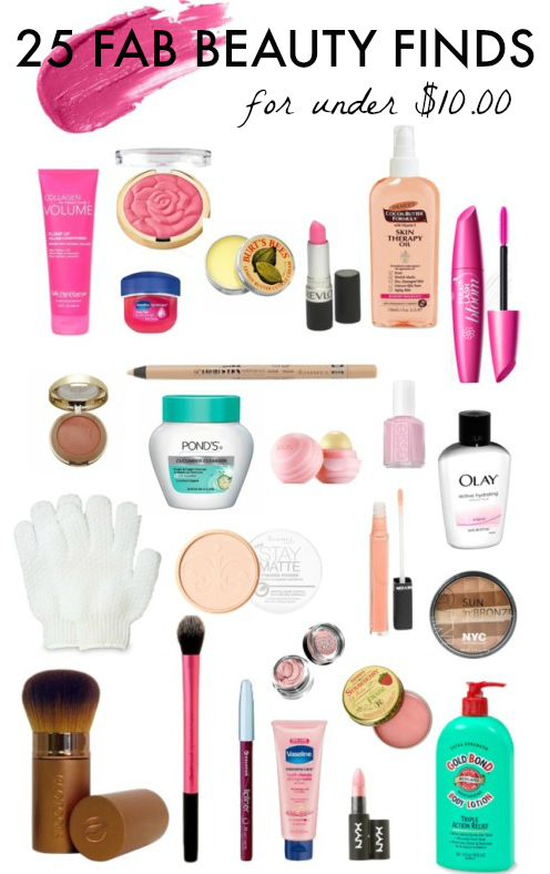 Beauty Finds for under 10 dollars