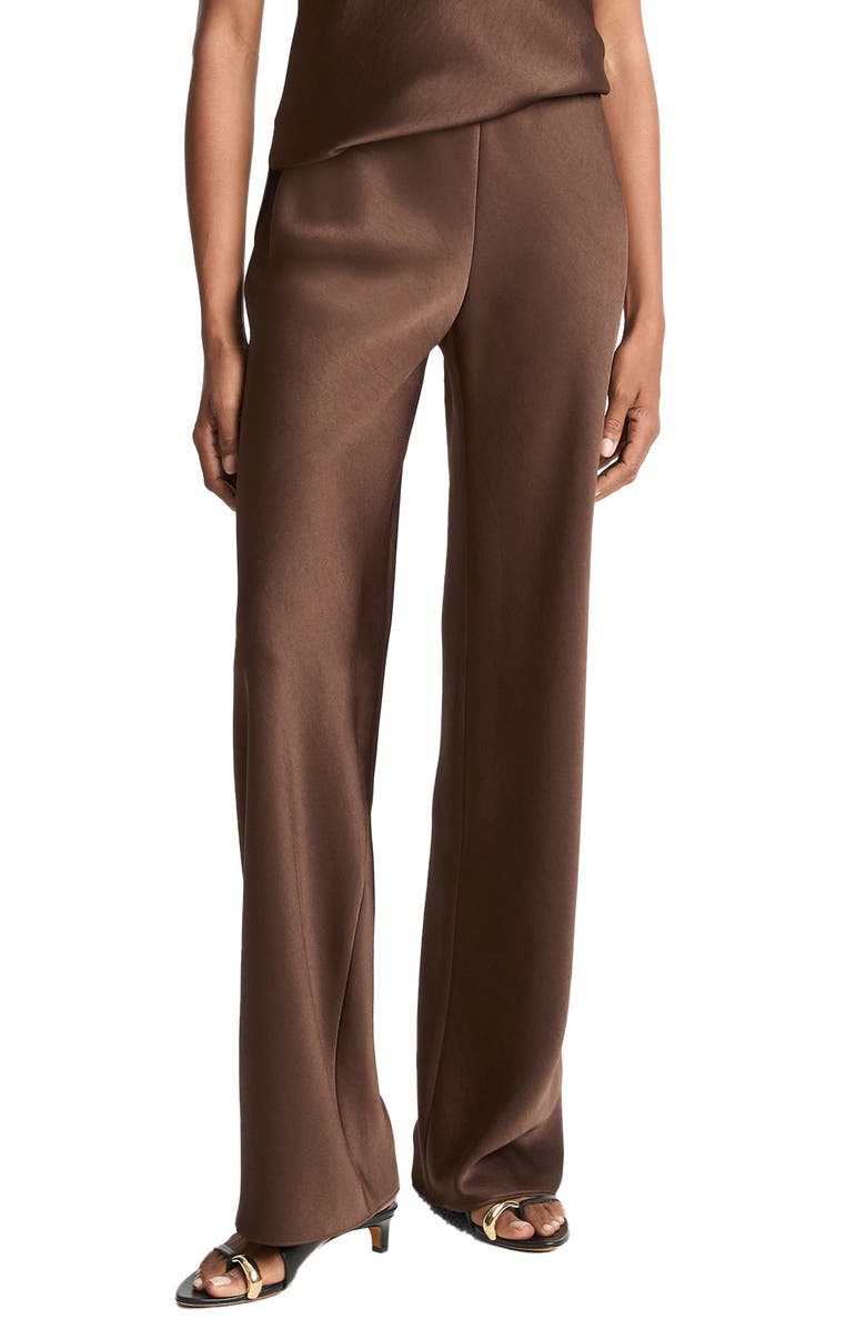 Vince Fluid High Waist Straight Leg Pants