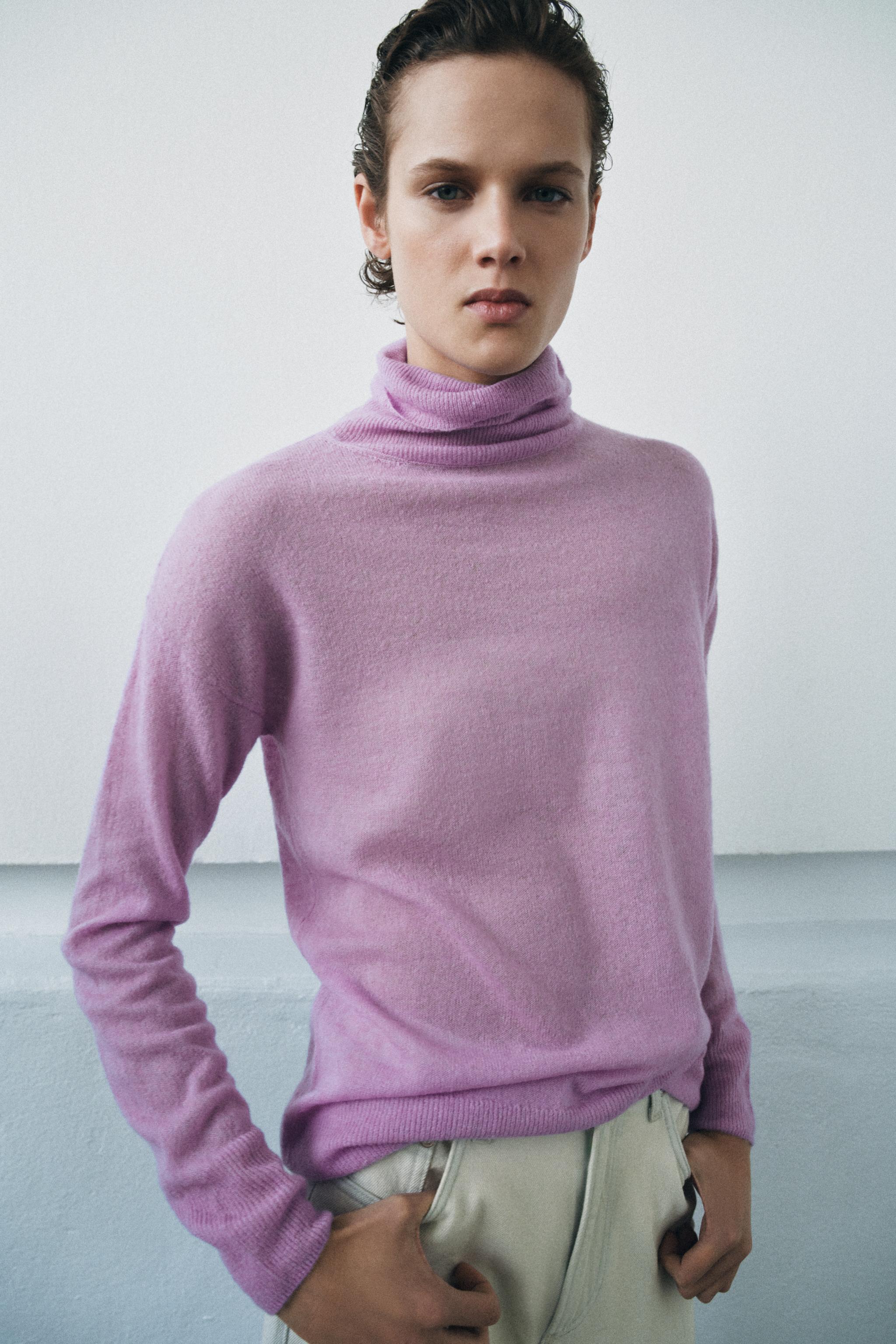 Wool High-Neck Jumper