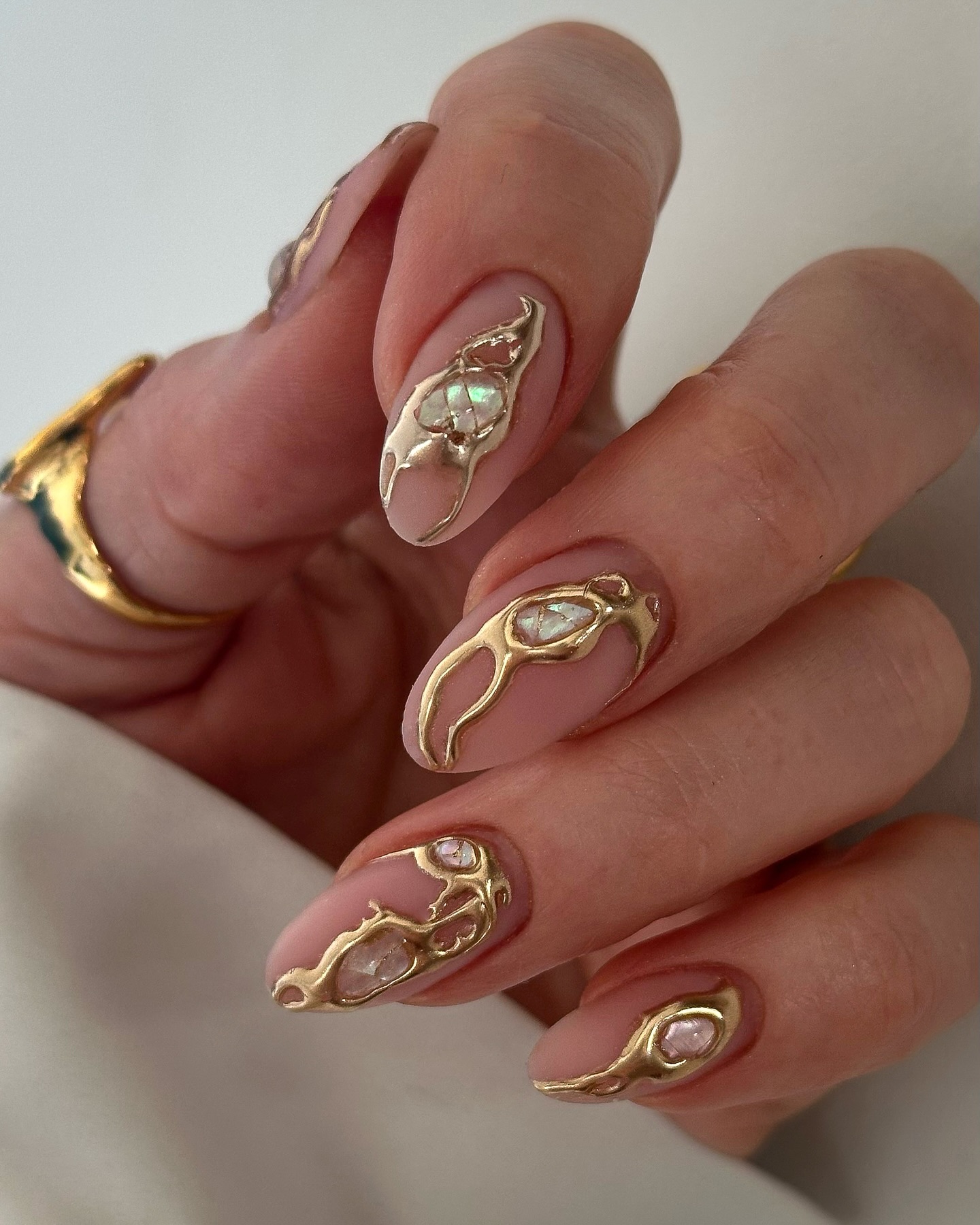 Birthday nail idea.