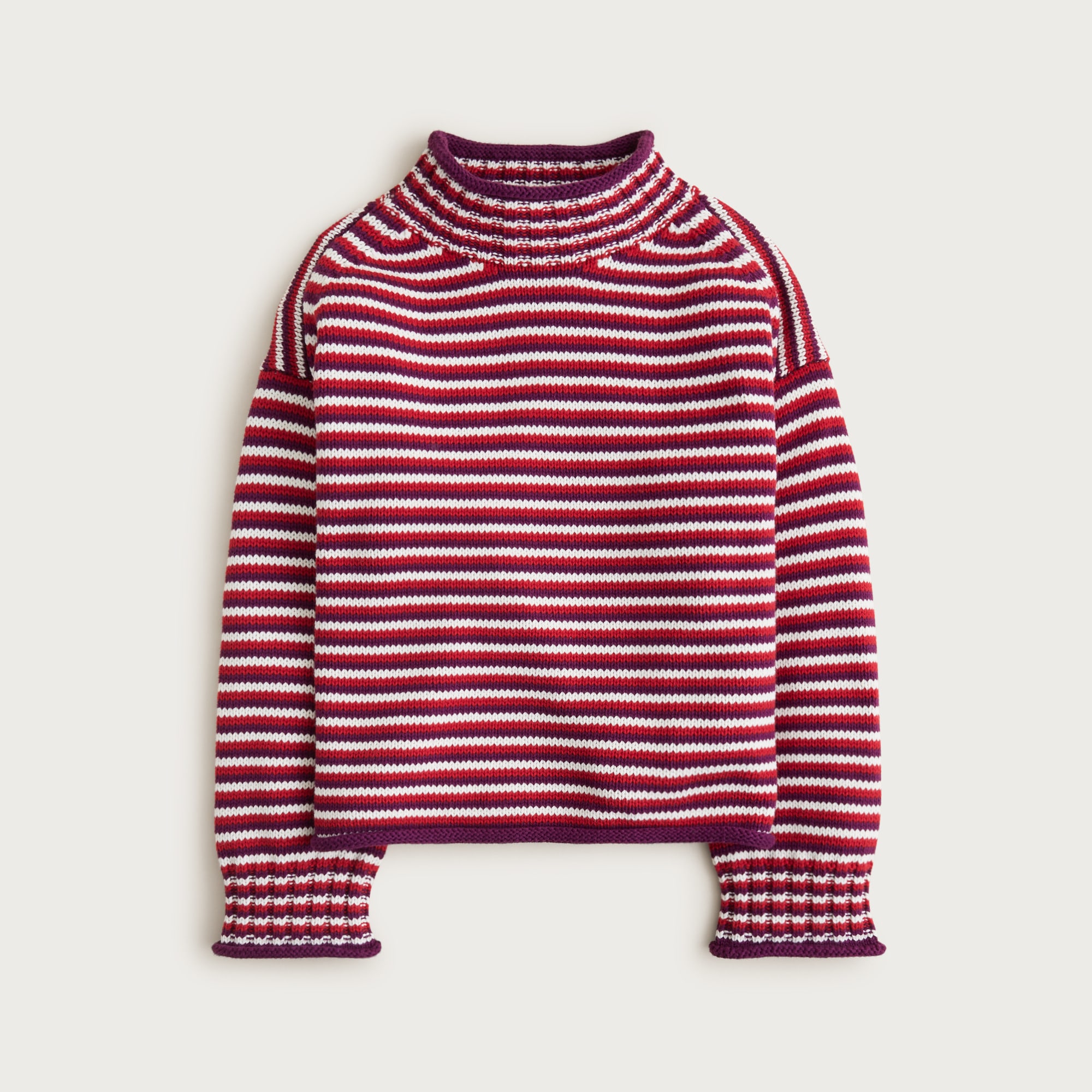 2025 Rollneck&trade; Sweater in Stripe