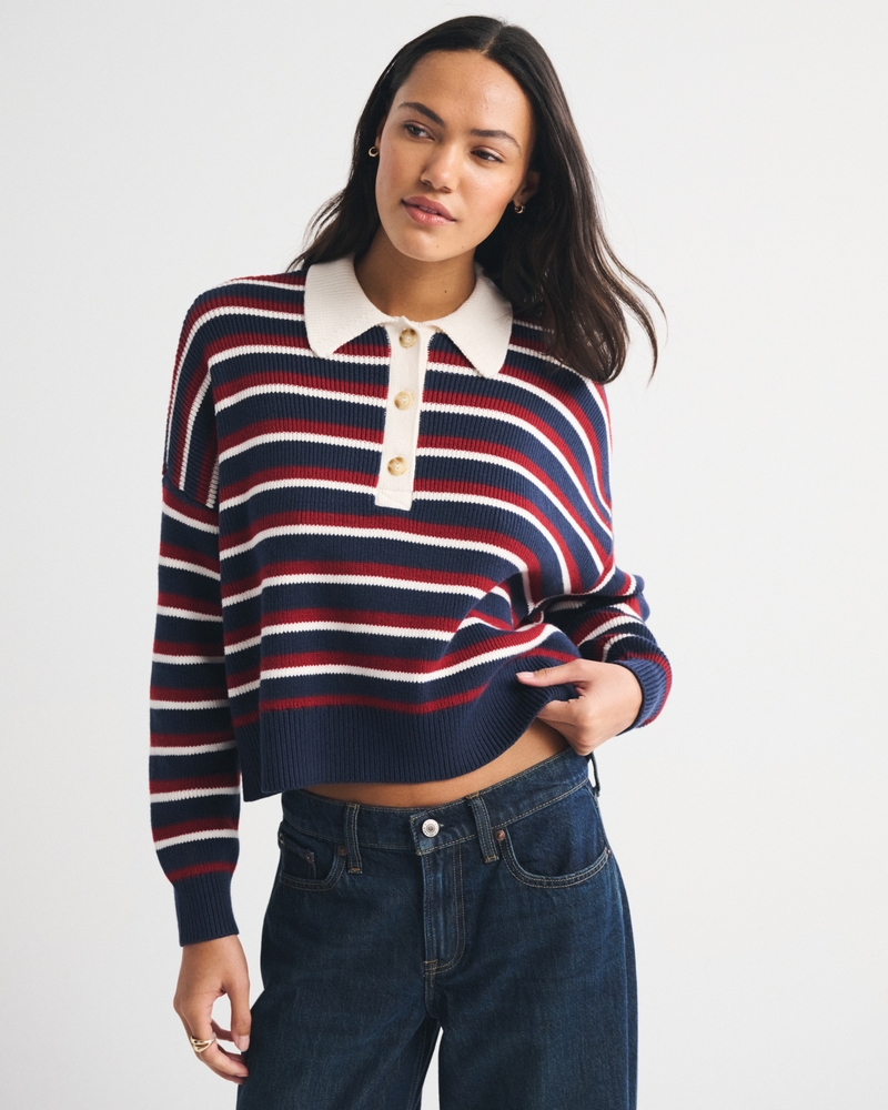 &nbsp;rugby Polo Sweater