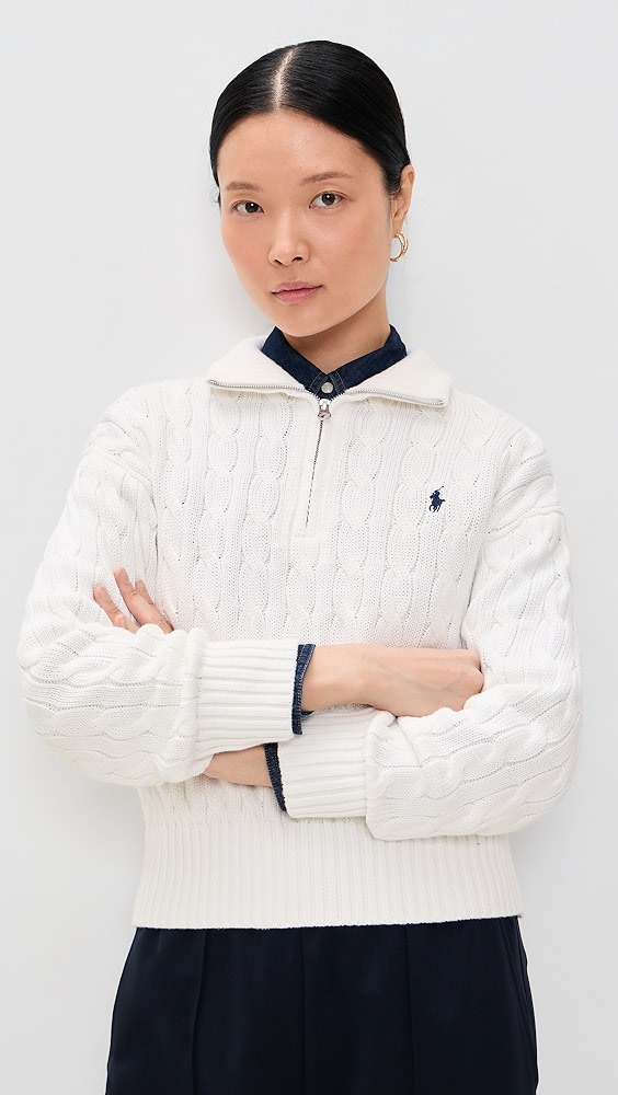 Polo Ralph Lauren Cotton Long Sleeve Pullover Sweater