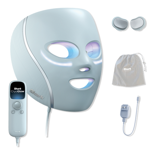 Cryoglow Under-Eye Cooling+led Anti-Aging &amp; Skin Clearing Face Mask