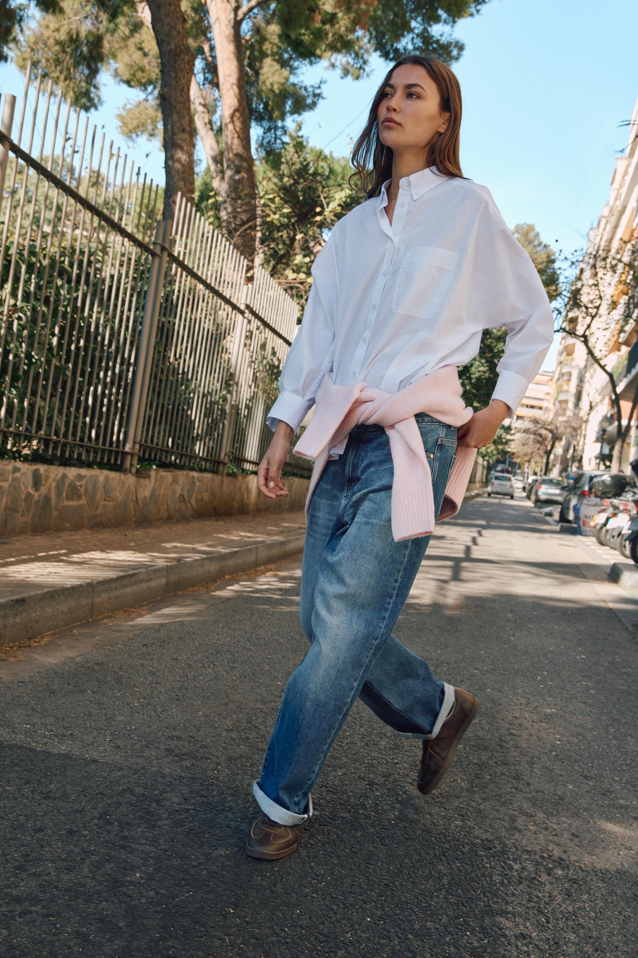 Poplin Shirt With Pocket