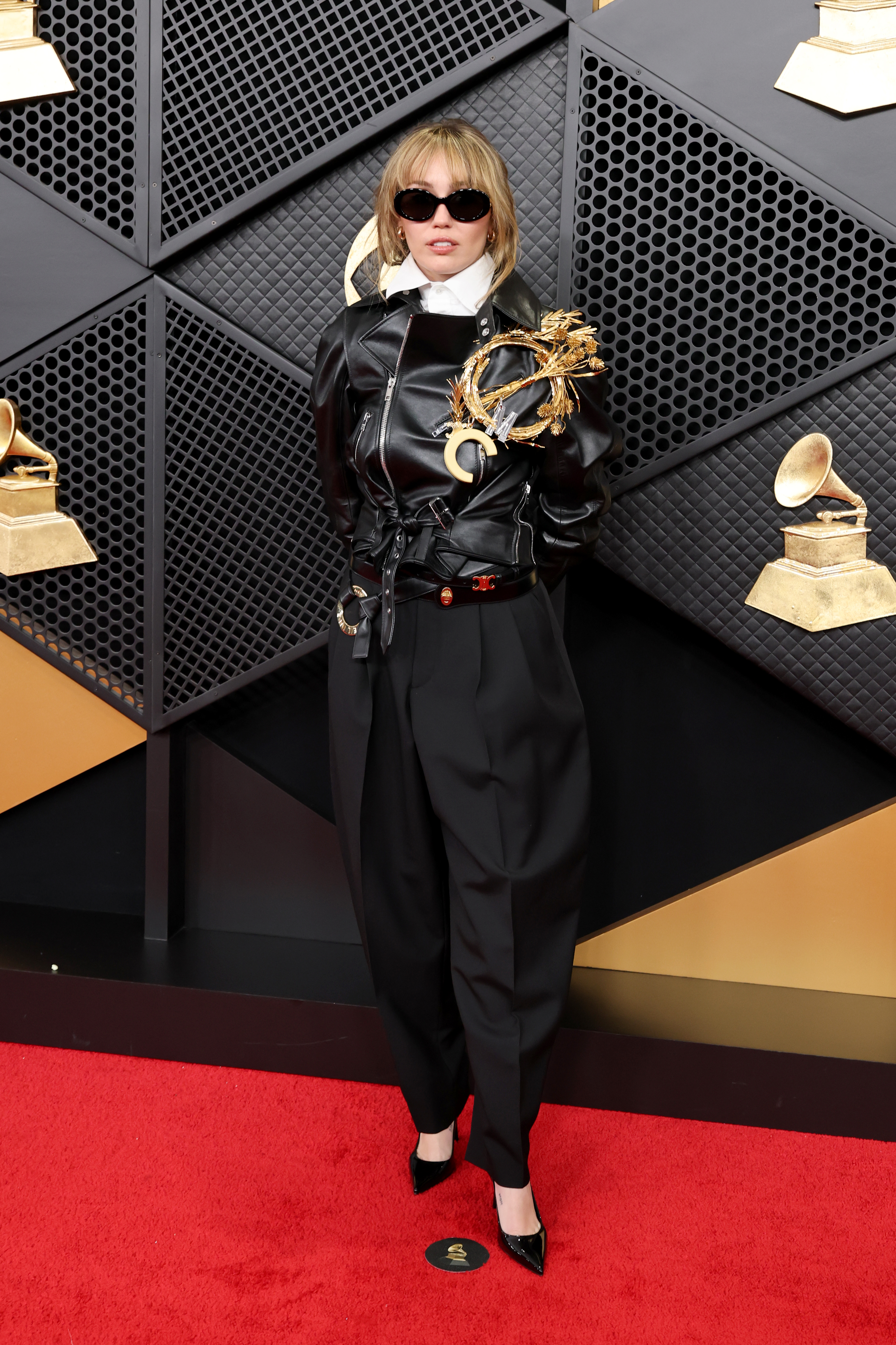Miley Cyrus 2026 Grammys Getty Images/Amy Sussman.