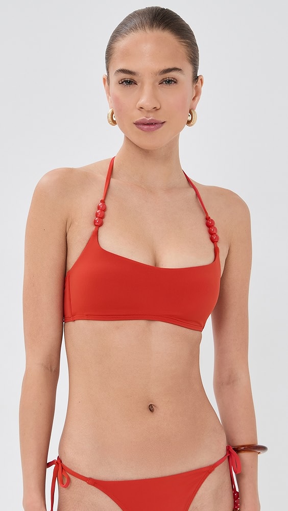 Staud Laird Bikini Top