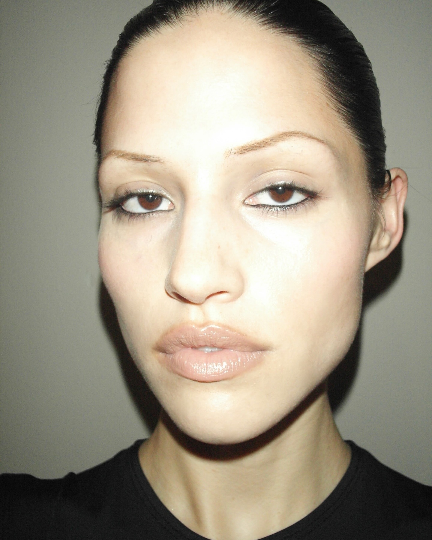 Gabbriette with bleached brows.