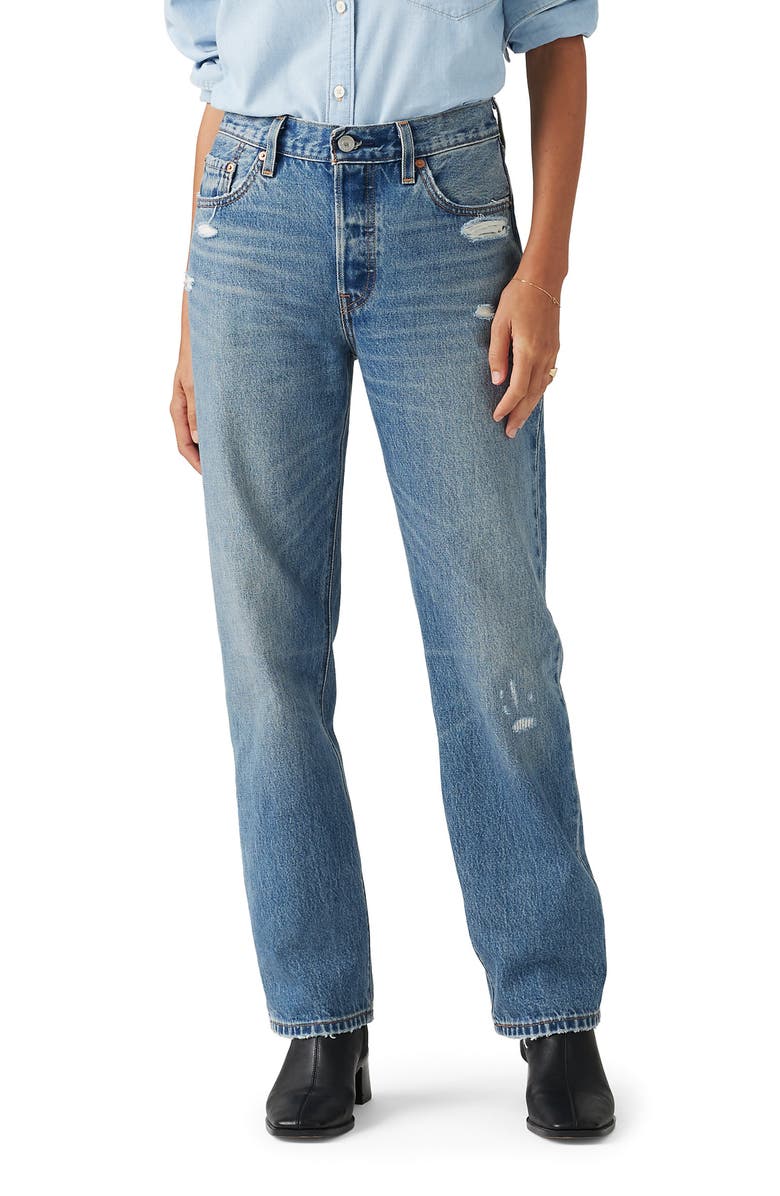 501&reg; '90s Mid Rise Straight Leg Jeans