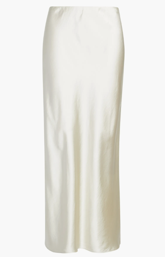 Open Edit, Satin Maxi Skirt