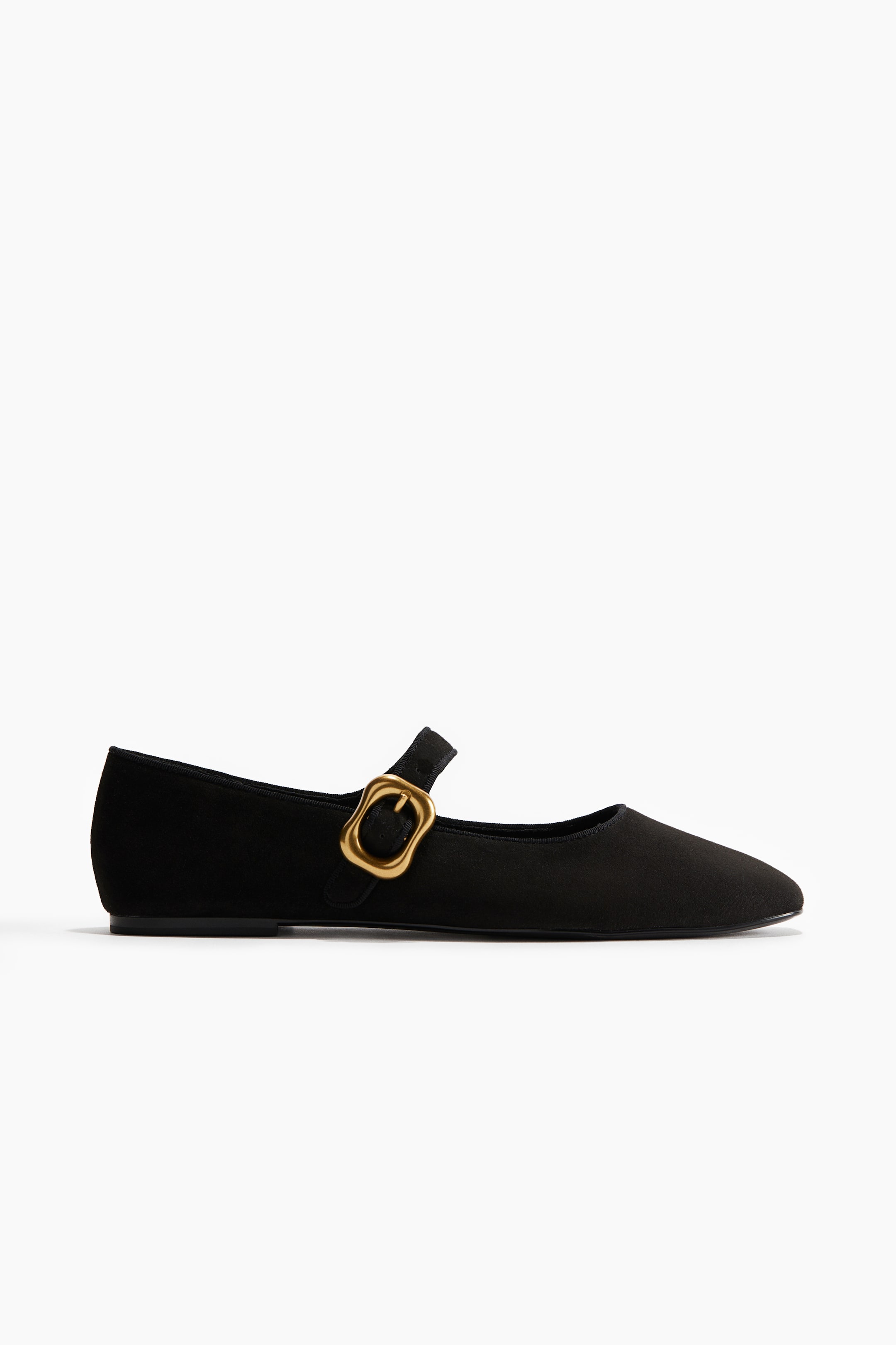 Mary Jane Flats - Black