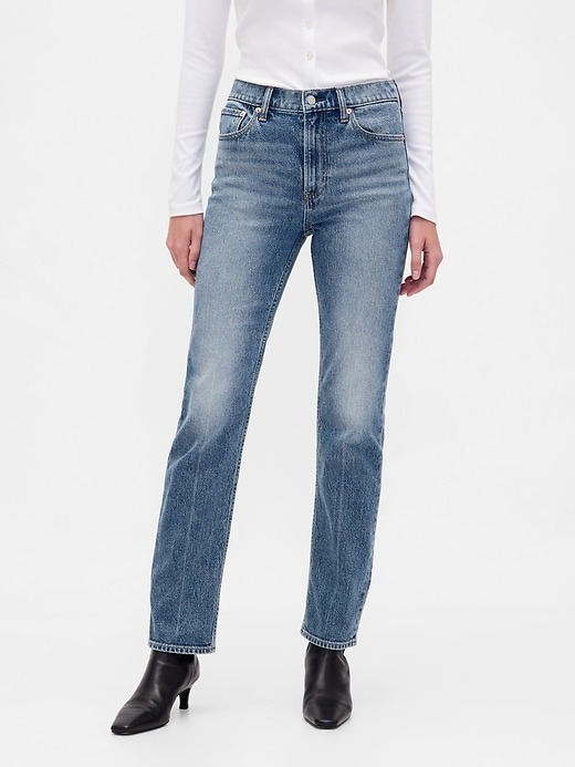 gap, High Rise '90s Slim Straight Jeans