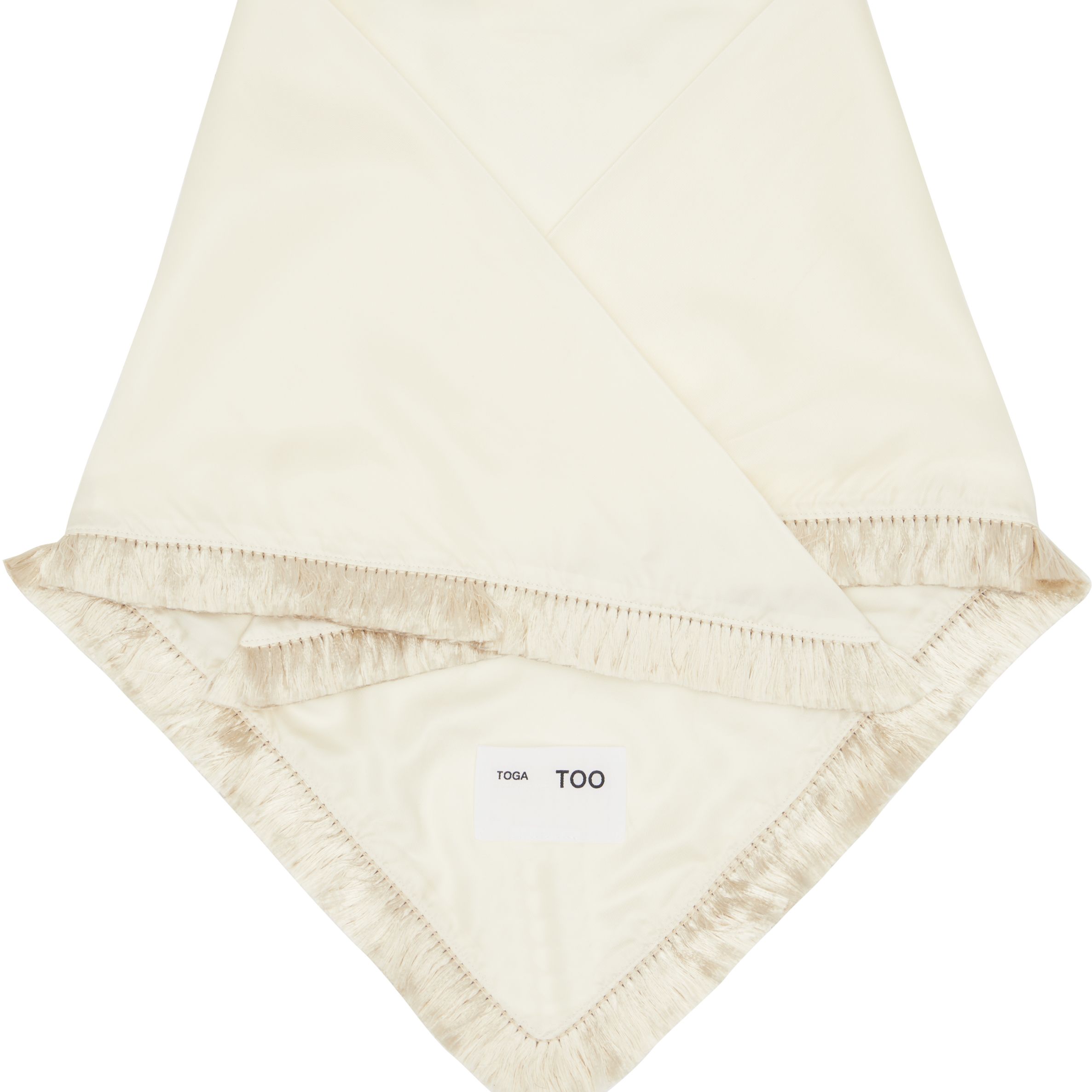 Off-White Fringe Scarf