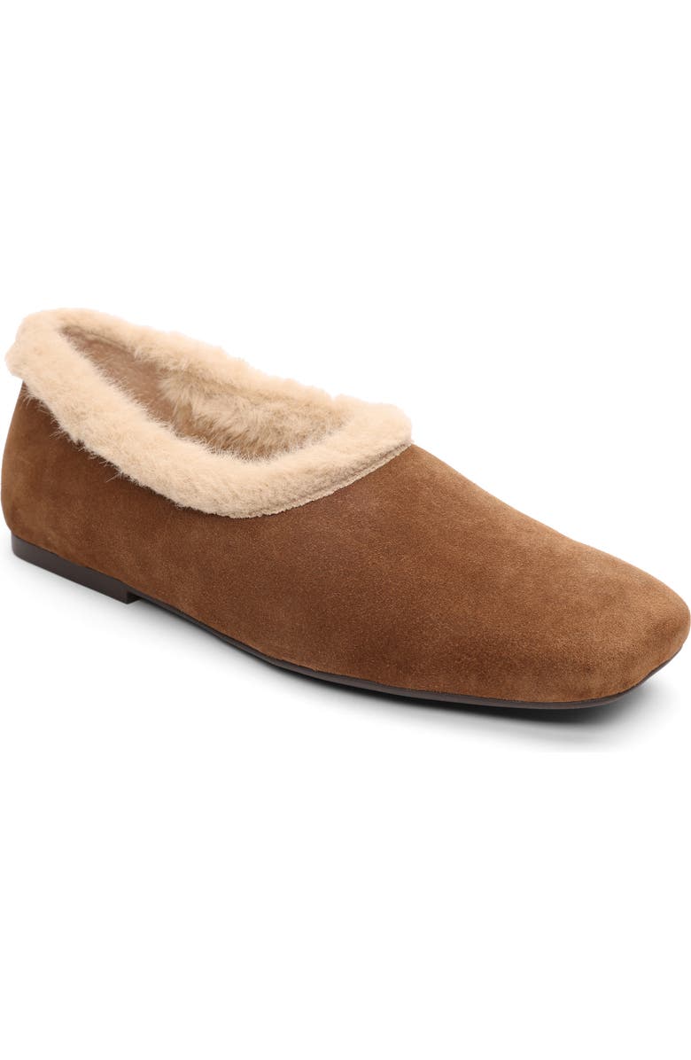 Bianca Faux Fur Lined Ballet Flat