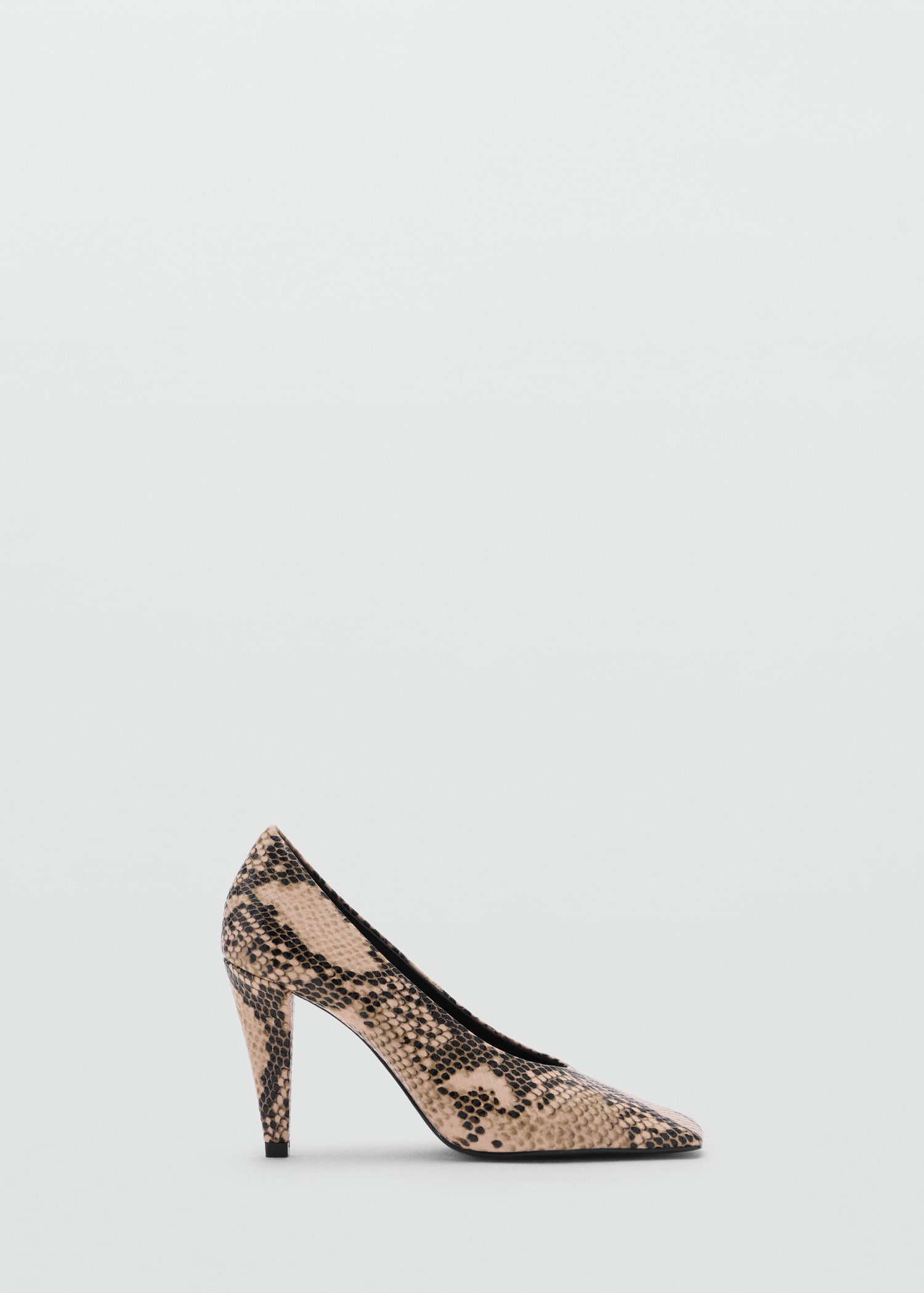 Animal-Print High Heeled Shoes - Women | Mango Usa