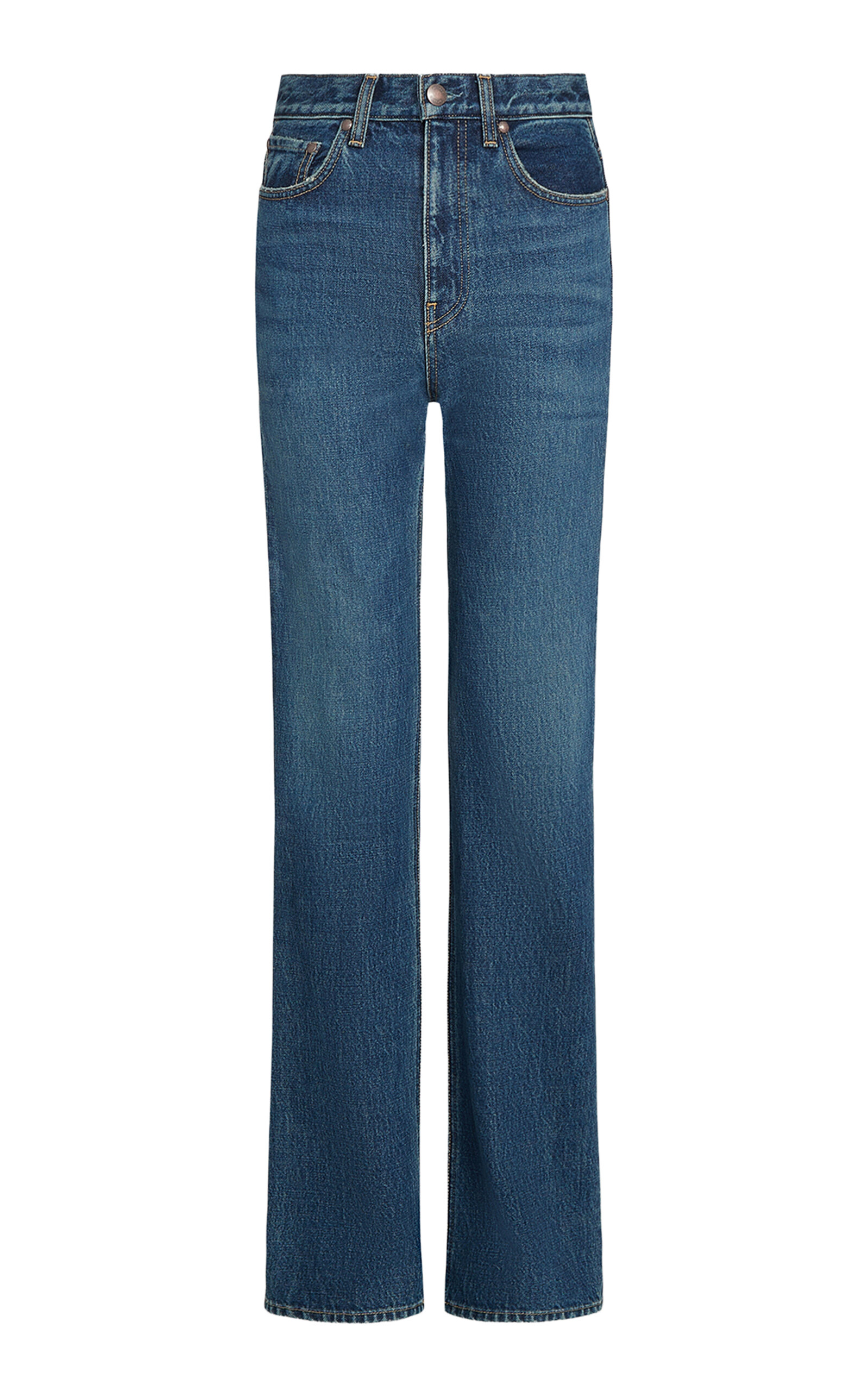 Bronte Rigid High-Rise Flared Jeans