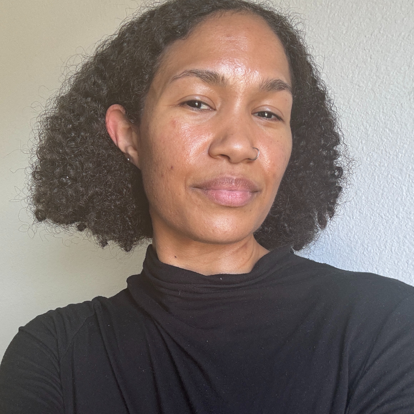 A beauty editor's skin after using The Outset's Total Clarity Dark Spot Serum