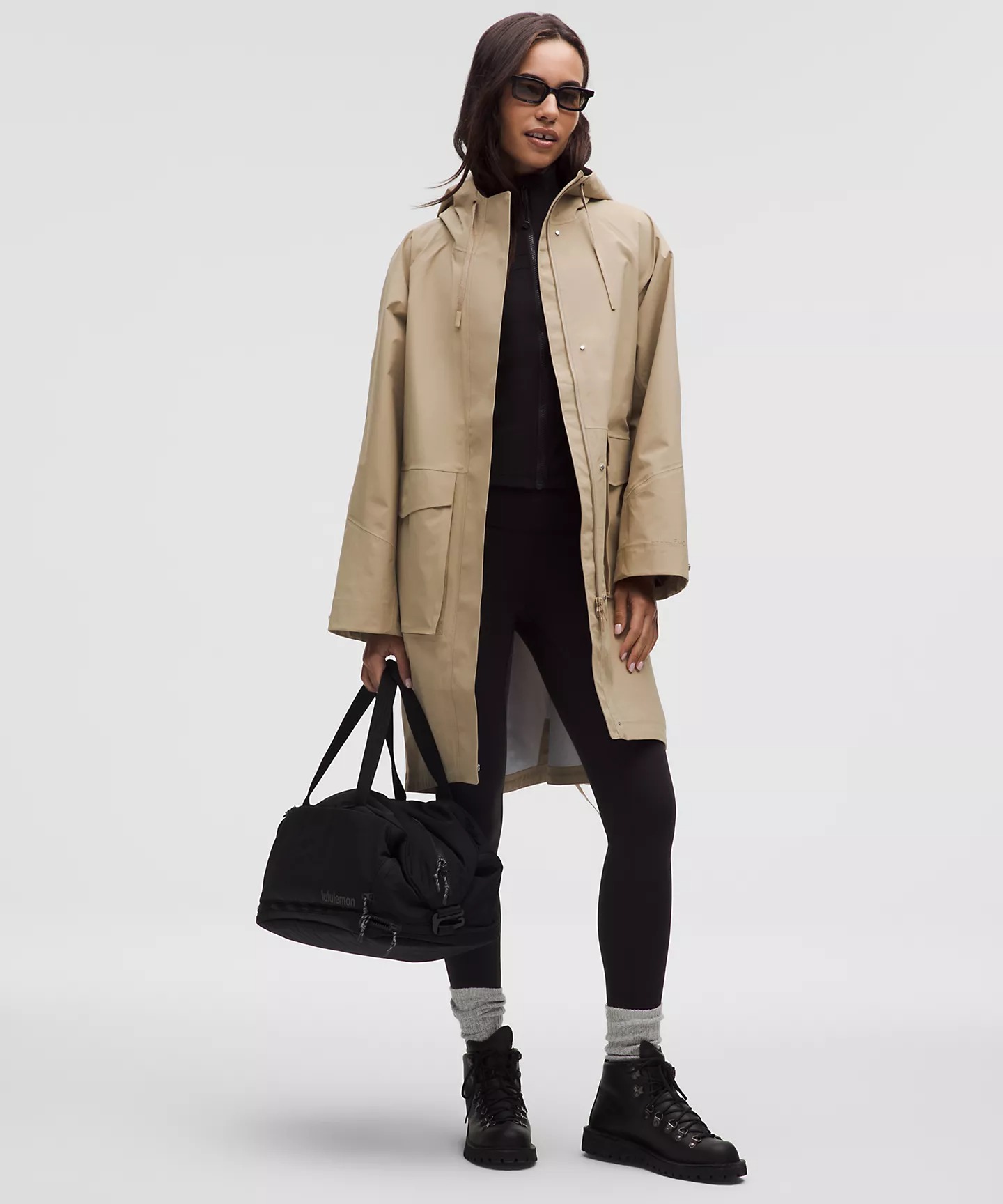 Lululemon, Waterproof Fishtail Rain Coat