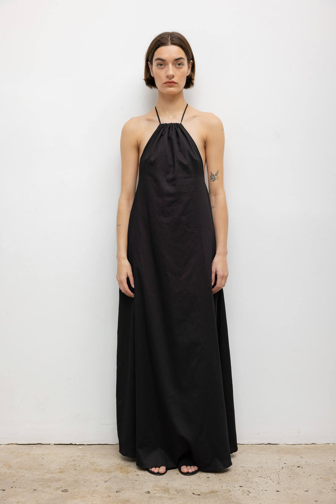 Yoko Halter Maxi Dress