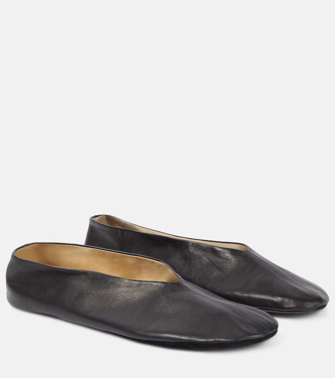 Stella Leather Ballet Flats