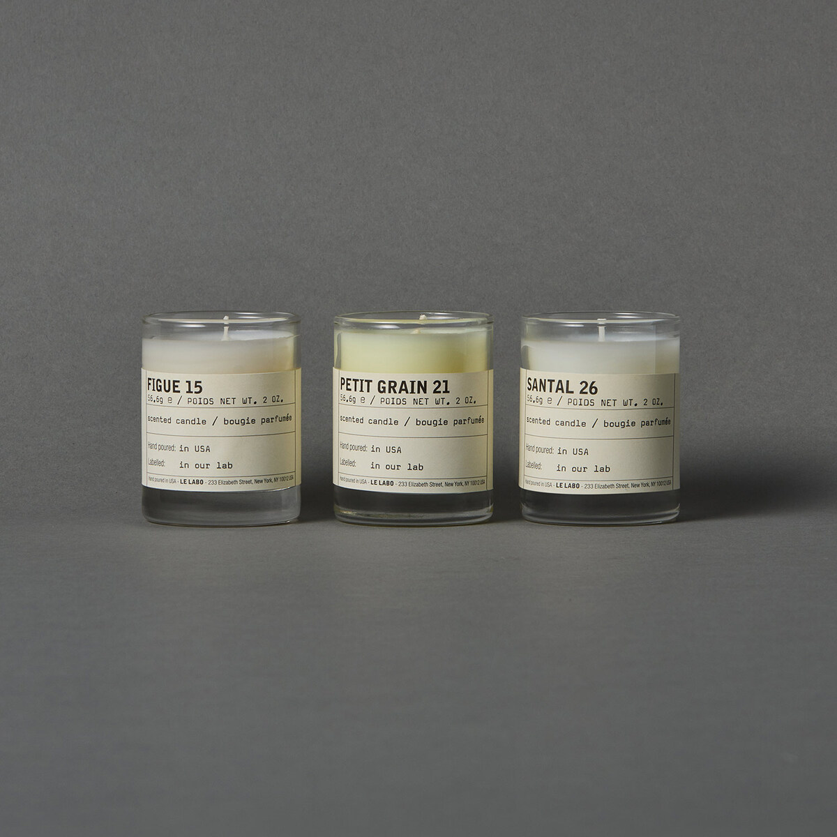 Le Labo Fragrances Candle Discovery Set | Glass Votives