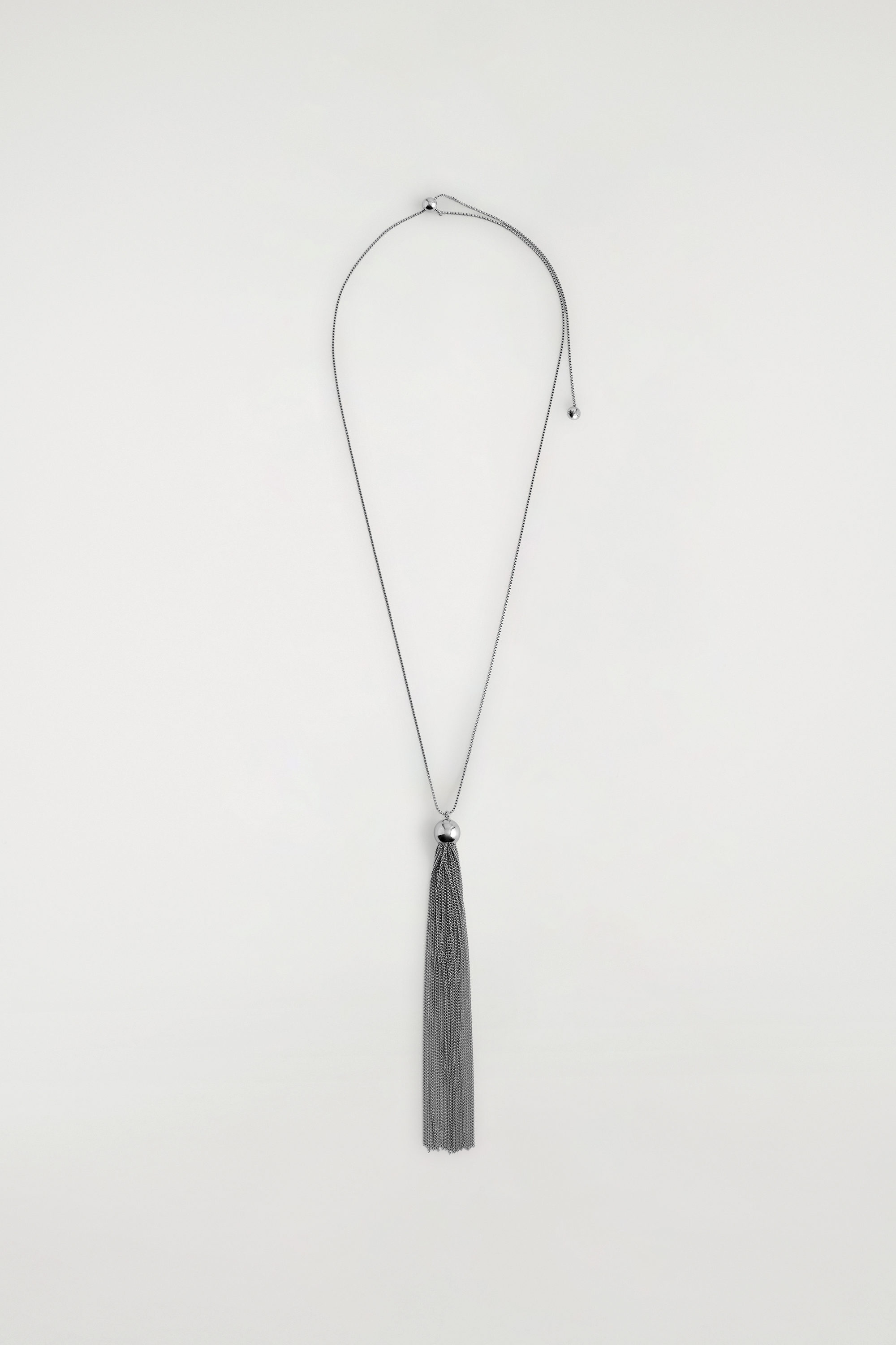 Tasseled Pendant Necklace