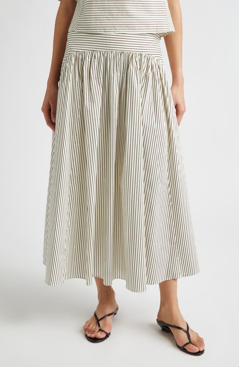 Procida Stripe Maxi Skirt