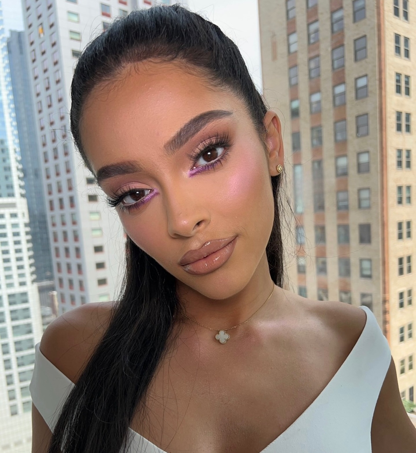 Valentine's Day makeup