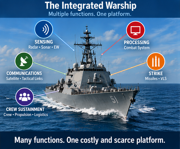 Conventional Warship Structure